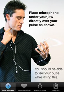 Using Heart Monitor on neck